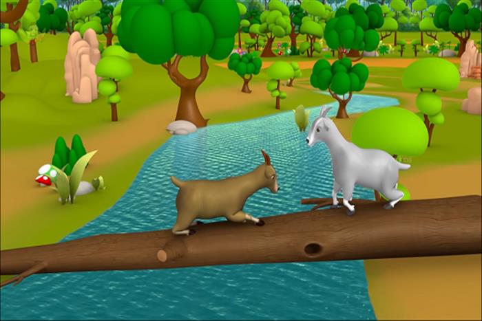 The Two Wise Goats Story | Short Moral Story